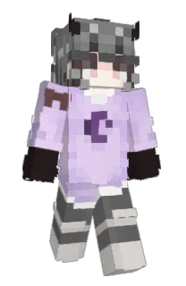 Front of Kuroska's skin