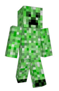 Front of Hecs's skin