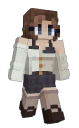 akaroa and ship gray Minecraft skin — Slim model — first worn by Astr4ea_