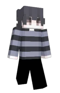 Front of Wraive's skin