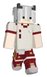 bleach white and cararra Minecraft skin — Slim model