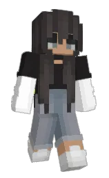 Bar0que's Minecraft skin wearing the Migrator cape