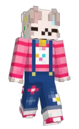 Slim Minecraft skin