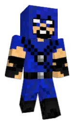 ZennPool's Minecraft skin wearing the MineCon 2012 cape