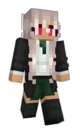 thatch and cod gray Minecraft skin — Slim model — first worn by Oswaldlover1
