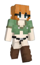 Slim Minecraft skin