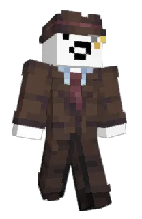 Front of saparata's skin