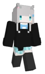 LoliLove's Minecraft skin wearing the Pan cape