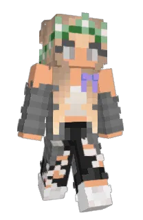 Front of DaisIly's skin