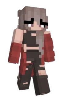 Front of BlueWolfPuppy's skin