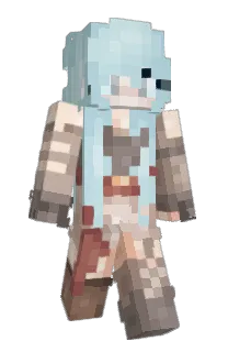 Front of _Fergy_'s skin