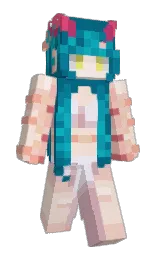 venice blue and beauty bush Minecraft skin — Slim model — first worn by SparkyGames