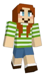 Slim Minecraft skin
