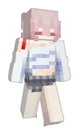 Slim Minecraft skin