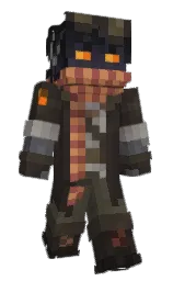 dune and woodsmoke Minecraft skin — Slim model