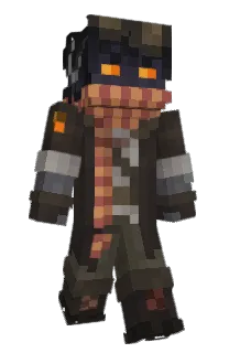 Front of Minecraft skin