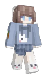Slim Minecraft skin