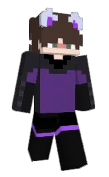 LucoVisa's Minecraft skin wearing the Pan cape