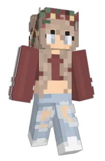 Front of GamerKatie's skin