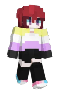 Front of osto's skin