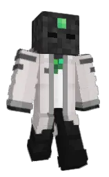 swiss coffee and cod gray Minecraft skin — Classic model