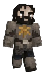 HappyDOGEE's Minecraft skin wearing the Migrator cape