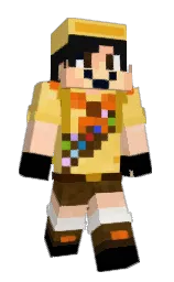 MRiolu's Minecraft skin wearing the Pan cape