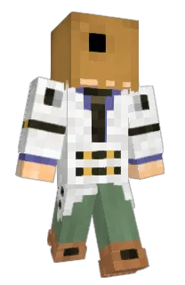 Front of Minecraft skin