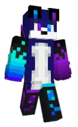 lucky point and cod gray Minecraft skin — Classic model — first worn by Nio_Exe