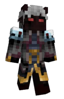 Front of Luznard's skin
