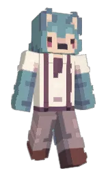 Querious's Minecraft skin wearing the MineCon 2015 cape