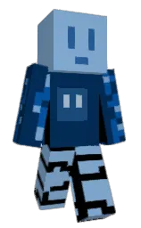 polo blue and green vogue Minecraft skin — Classic model — first worn by S115P