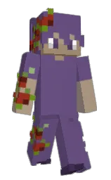 butterfly bush and sandrift Minecraft skin — Slim model — first worn by MCmingyy