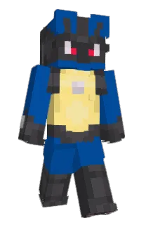 Front of Mecodeb's skin