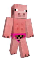 tonys pink and sea pink Minecraft skin — Classic model — first worn by TSM_RAJ7282