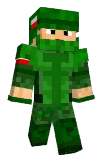 Front of Minecraft skin