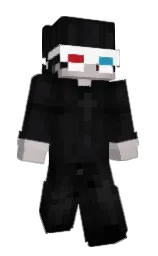 woodsmoke and cod gray Minecraft skin — Slim model
