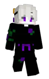 Focusedcrisp's Minecraft skin wearing the Aurora cape