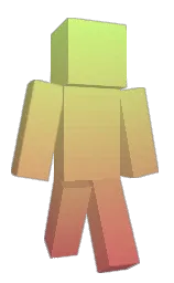 rhubaab's Minecraft skin wearing the Aurora cape