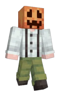Front of Vlaking's skin