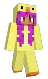 sweet corn and portica Minecraft skin — Slim model — first worn by beetlejuyce