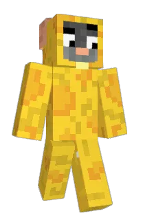 Front of Glitchmittel's skin
