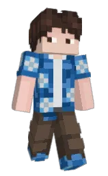 Minecraft-Skin in kabul und matisse — Modell: Schmal — zuerst getragen von fluctii