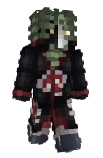 Front of jyrm's skin