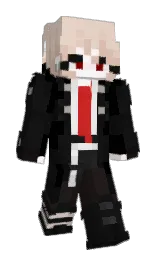 MaxRowe's Minecraft skin wearing the Hero cape