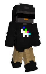 CaceTV's Minecraft skin wearing the Migrator cape