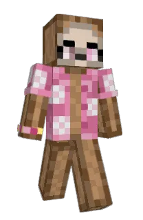 Front of AstroTheSloth's skin