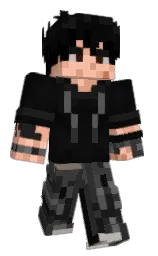 cod gray Minecraft skin — Classic model — first worn by Ghost_BlackJack