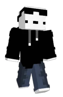Front of xLightz's skin
