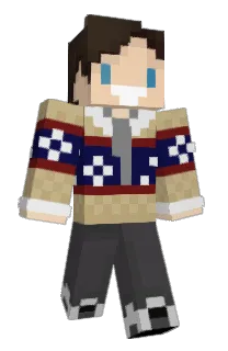 Front of Speachie's skin